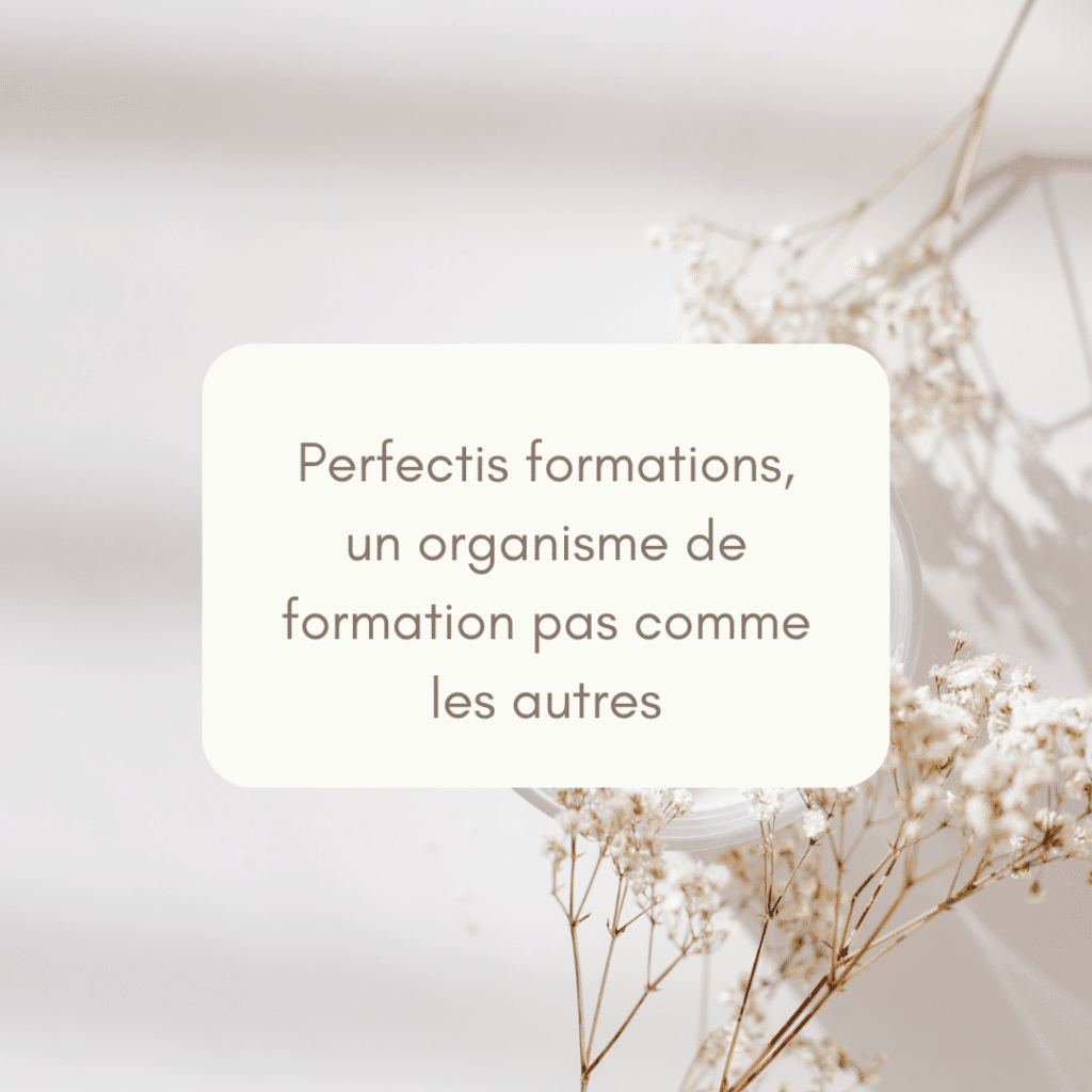 Perfectis formations, un organisme pas comme les autres